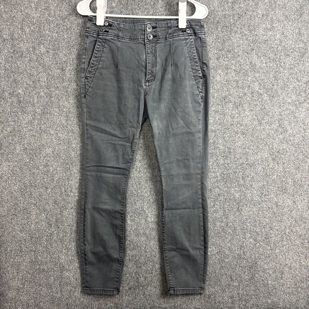 Pilcro Jeans Womens Size 28 Black Anthropologie Skinny ankle